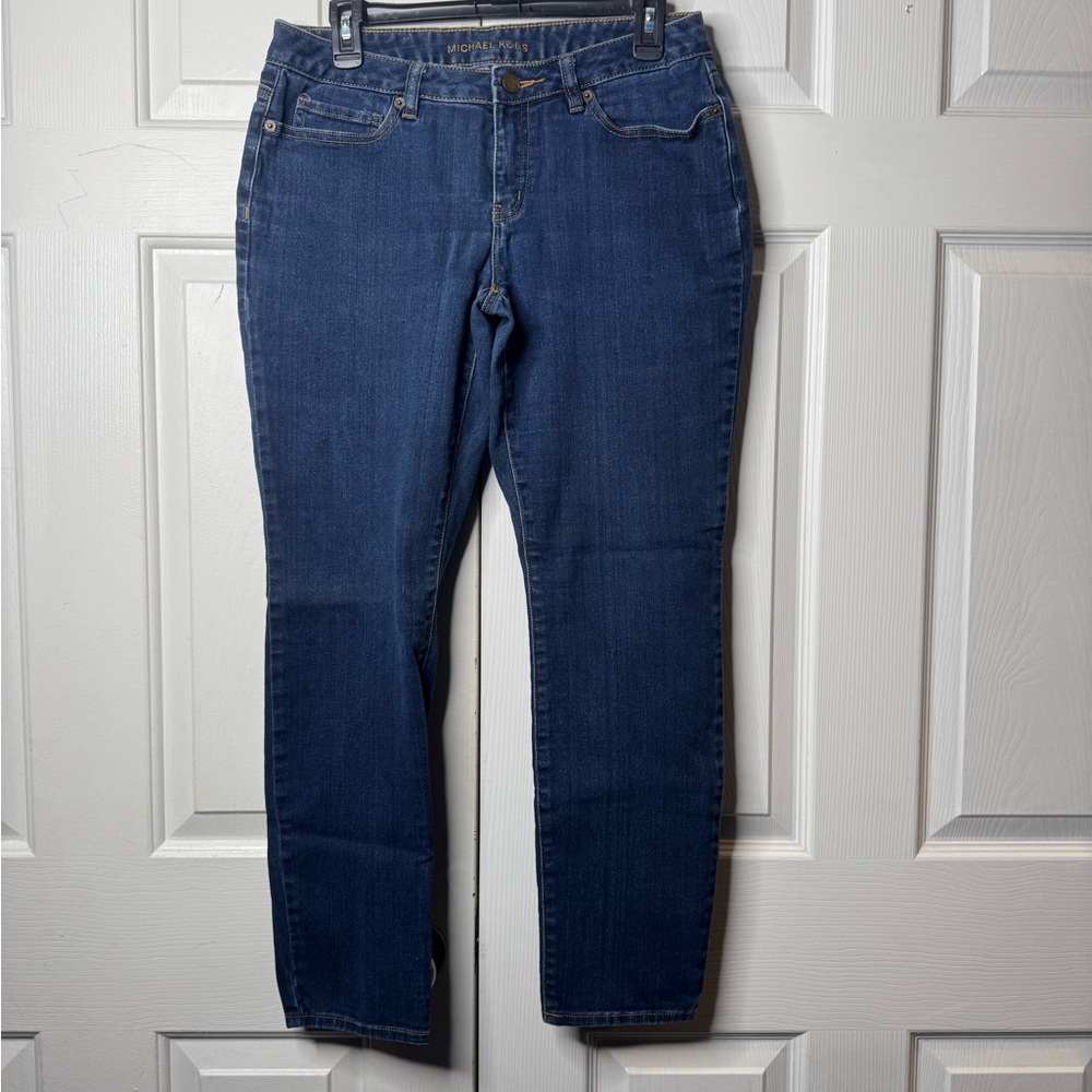 Michael Kors Dark Blue Skinny Jeans - Picture 12 of 12